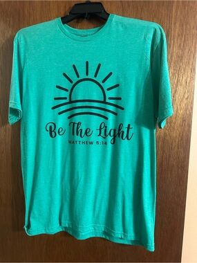 Gildan Teal Softstyle Crew Neck Tee